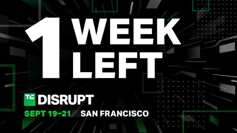 Last week to save on passes to TechCrunch Disrupt 2023 | TechCrunch