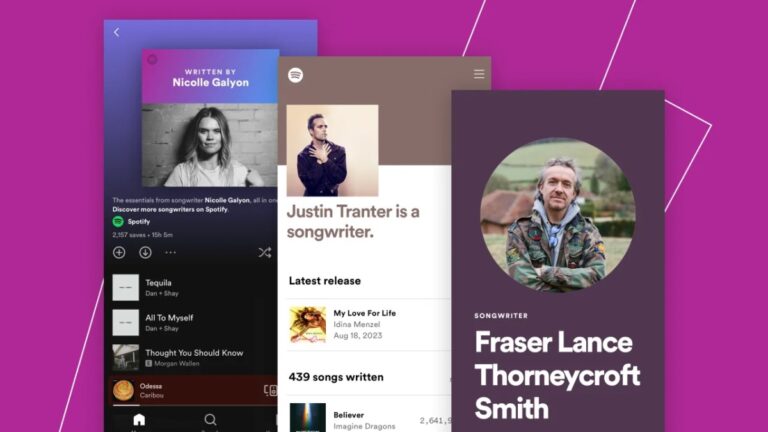 Spotify's newest feature allows songwriters to promote their work