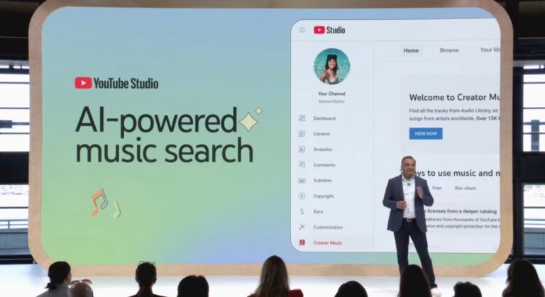 YouTube to add AI creator tools to find music for videos, add dubs
