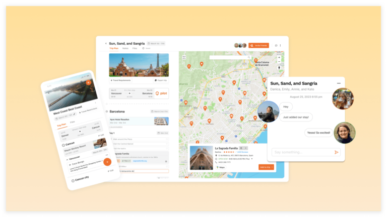 Pilot is a social travel hub that uses AI to help you plan, book and share trips | TechCrunch