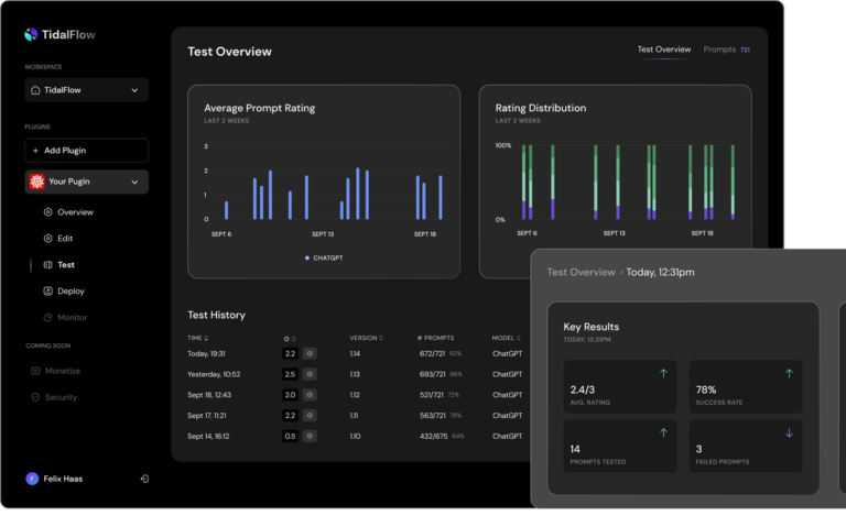 Tidalflow helps any software play nice with ChatGPT and other LLM ecosystems