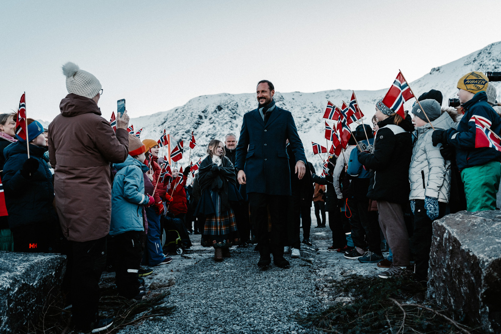 Norway's crown prince inaugurates the Andøya Spaceport