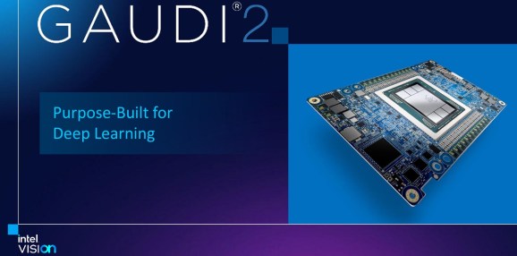 Intel's Gaudi2 processor.