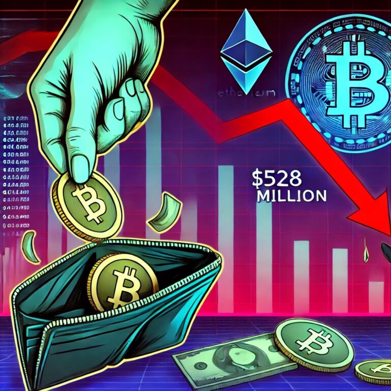 $528 Million Vanishes From Crypto Funds Amid Economic Fear